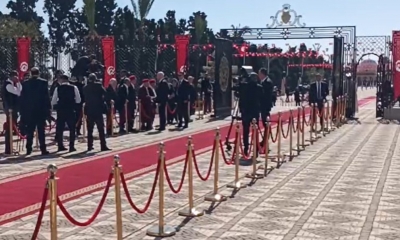 رئيس الجمهورية يشرف على موكب إحياء الذكرى 26 لوفاة الزعيم الحبيب بورقيبة