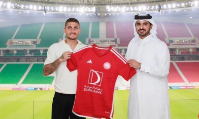 ماركو فيراتي زميلا ليوسف المساكني في العربي القطري