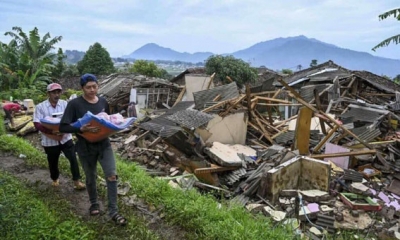 زلزال بقوة 5 درجات يضرب غربي اندونيسيا