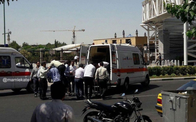 طهران : إطلاق نار يسقط عددا من المصابين