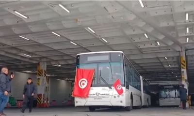 تضمّ 158 حافلة جديدة: وصول الدفعة الثانية من الحافلات الصينية إلى تونس