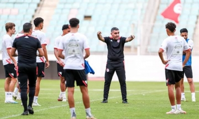 المنتخب الوطني حصة تدريبية ثانية وتواصل وصول اللاعبين