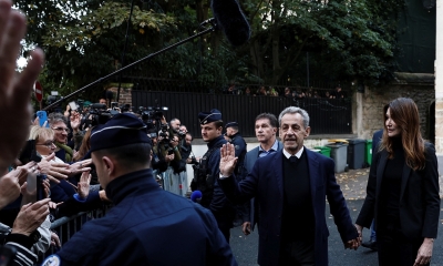 بدأ تنفيذ حكم بالسجن لمدة 5 سنوات  ساركوزي.. أوّل رئيس فرنسي أسبق يُسجن بسبب تمويل خارجي للانتخابات