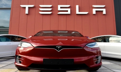 سهم شركة “Tesla” للسيارات الكهربائية يرتفع ب28.4%