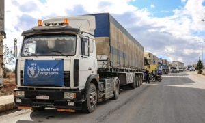 1070 شاحنة مساعدات دخلت شمال غربي سوريا