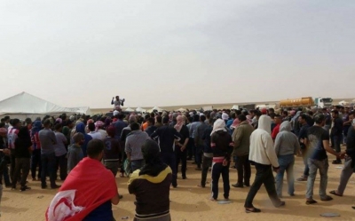 اعتصام الكامور.. بعد أكثر من 10 ساعات من المفاوضات العسيرة:  إمضاء الاتفاق تحت ضمانة الطبوبي..عودة الإنتاج في وحدة الضخّ مع تواصل نصب الخيام