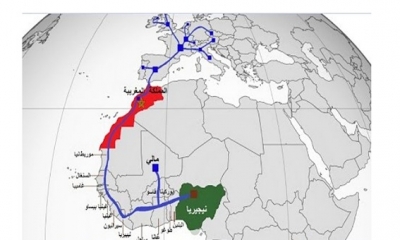 خط أنابيب غاز جديد بين نيجيريا والمغرب