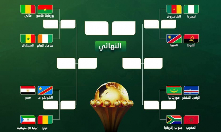 جريدة المغرب | كأس امم افريقيا برنامج مواجهات الدور ثمن النهائي