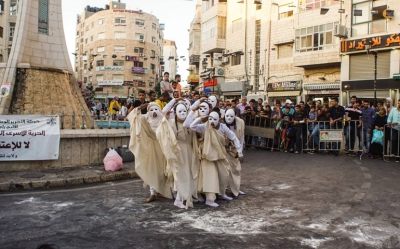 جمعية «فني رغما عني» في رام الله:  أينما حل التونسيون يخلقون الفرجة والأمل ...