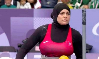 ملتقى مراكش الدولي :  سوسن بن مبارك تتوج بالميدالية الفضية في دفع الجلة