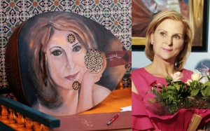 معرض «A toi » لمنية الشاهد بدار قمر سوسة: إلى نساء تونس:كنّ جميلات  وثائرات فأنتنّ وطن
