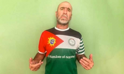 ايريك كانتونا يلتحق بالداعمين لفلسطين