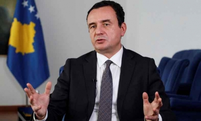 زعيم كوسوفو يرفض دعوة أمريكية للتراجع في الأزمة الراهنة مع الصرب