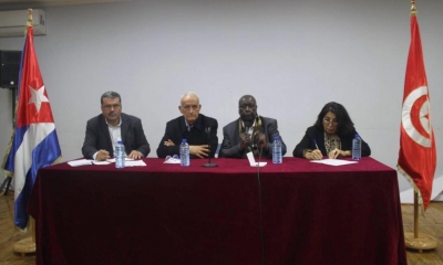 خلال ندوة "شعوب تحت الحصار.. فلسطين وكوبا نموذجا" إدانة الصمت الدولي على انتهاكات حقوق الإنسان