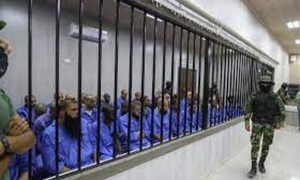 محكمة ليبية تقضي بالإعدام و السجن المؤبد بحق 54 عنصرا من "داعش'' الإرهابي