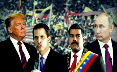 انقسام بين داعم لـ«غوايدو» ومتمسك بـ«مادورو»: فنزويلا... ساحة للنزاع بين الولايات المتحدة الأمريكية وروسيا ...