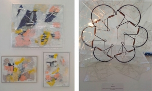 معرض الفنانة فاتن الرويسي: «رسائل الزمن الراهن» تحت مجهر الألوان تعيد صياغة واقع التونسيين