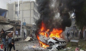 إصابة 16 شخصاً بانفجار عبوة ناسفة في سوريا
