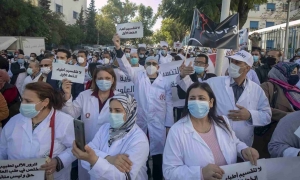 فشل الجلسة مع وزارة الصحة  الأطباء الشبان يتمسكون باضراب 2 ماي