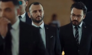 لطفي العبدلي وكريم الغربي في فيلم كوميدي