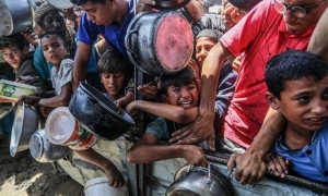 غزة: ارتفاع ضحايا التجويع الإسرائيلي إلى 453 بينهم 150 طفلا
