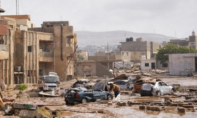 وفد وزاري جزائري يزور ليبيا تضامنا مع ضحايا إعصار دانيال