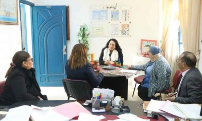 وزيرة الأسرة تعاين تقدم أشغال تهيئة "مركز أملي" للتعهد بالأطفال المهددين بوضعيّة الشارع