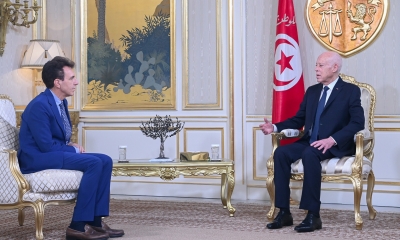 سعيّد يستدعي سفير الاتحاد الأوروبي بتونس لإبلاغه احتجاجا شديد اللّهجة