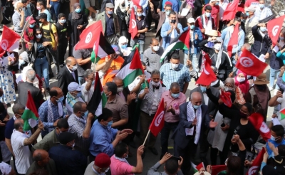 اليوم مسيرة وطنية بدعوة من اتحاد الشغل لدعم القضية الفلسطينية: سن قانون تجريم التطبيع يعود إلى الواجهة من جديد