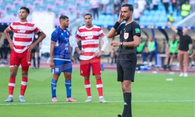 الافريقي يحتج على اداء الحكم باسم بلعيد