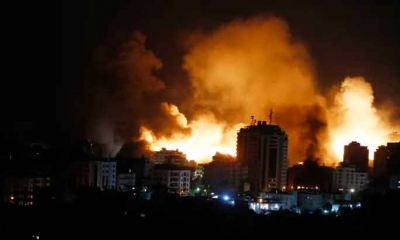 مقتل أكثر من 100 فلسطيني في غارات ليلية شنتها إسرائيل على غزة