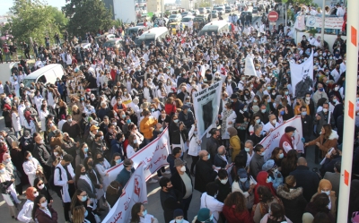 انخرطت فيه أغلب الأسلاك احتجاجا على وفاة الطبيب بدر الدين العلوي: يوم «غضب وطني» لمهنيي الصحة «منع سبيطارك انقذ حياتك»