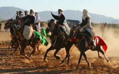 في المهرجان المغاربي للفروسية ببوحجلة :  عروض فلكلورية و150 فارسا من المغرب العربي