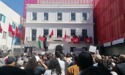 بمناسبة عيد الشغل: تجمّع عمالي لاتحاد الشغل ومسيرة داعمة للشعب الفلسطيني