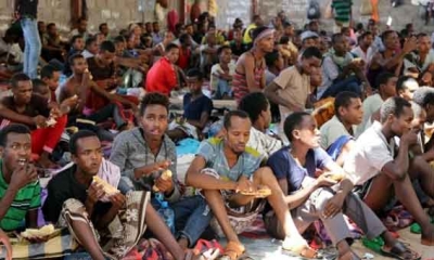 منظمة أممية: إجلاء 3200 مهاجر أفريقي من اليمن خلال 2023