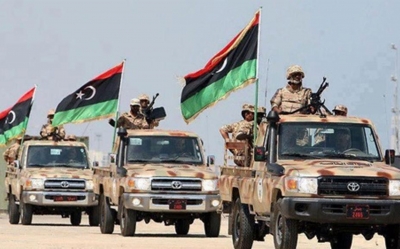 بعد قصف مواقع لداعش الإرهابي جنوب السدرة:  الجيش الليبي يعلن المنطقة الوسطى منطقة عمليات عسكرية