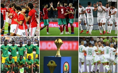 كأس أمم إفريقيا مصر 2019:  5 منتخبات عربية تشارك في «كان 2019» ثلاثي شمال إفريقيا لتعويض السنوات العجاف..»مصر» بسلاح الأرض والجمهور و«موريتانيا» لكتابة التاريخ