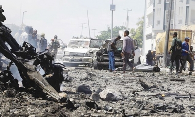 13 قتيلا و20 جريحا في تفجير انتحاري في وسط الصومال