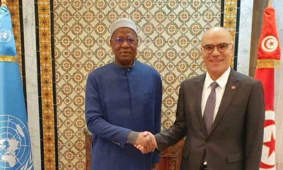 وزير الخارجية يبحث الملف الليبي مع مبعوث الأمم المتحدة بليبيا
