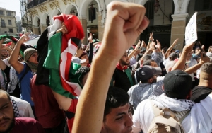 مسيرات جزائرية تضامنية  مع غزة