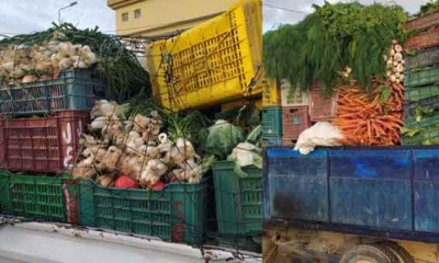 تونس : حجز 10 طن من الخضر