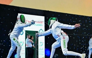 الألعاب العربية الجزائر: 8 ميداليات لمنتخب المبارزة