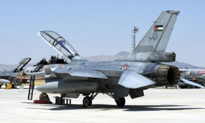 الأردن يوقع اتفاقية لشراء 12 طائرة "إف 16" من الولايات المتحدة