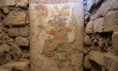 اكتشاف رسومات عمرها 1400 عام في "البيرو"