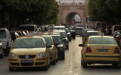 تونس العاصمة دون سيارات أجرة